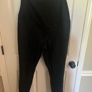 Isabel Maternity by Ingrid & Isabel Black and Light Denim Skinny Pants